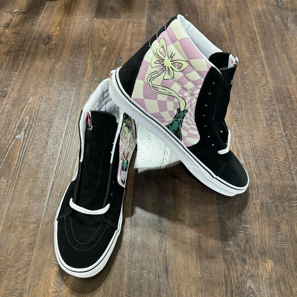 Vans x Disney’s The Nightmare Before Christmas Sk8-Hi High Top Sneakers Sz 11.5
